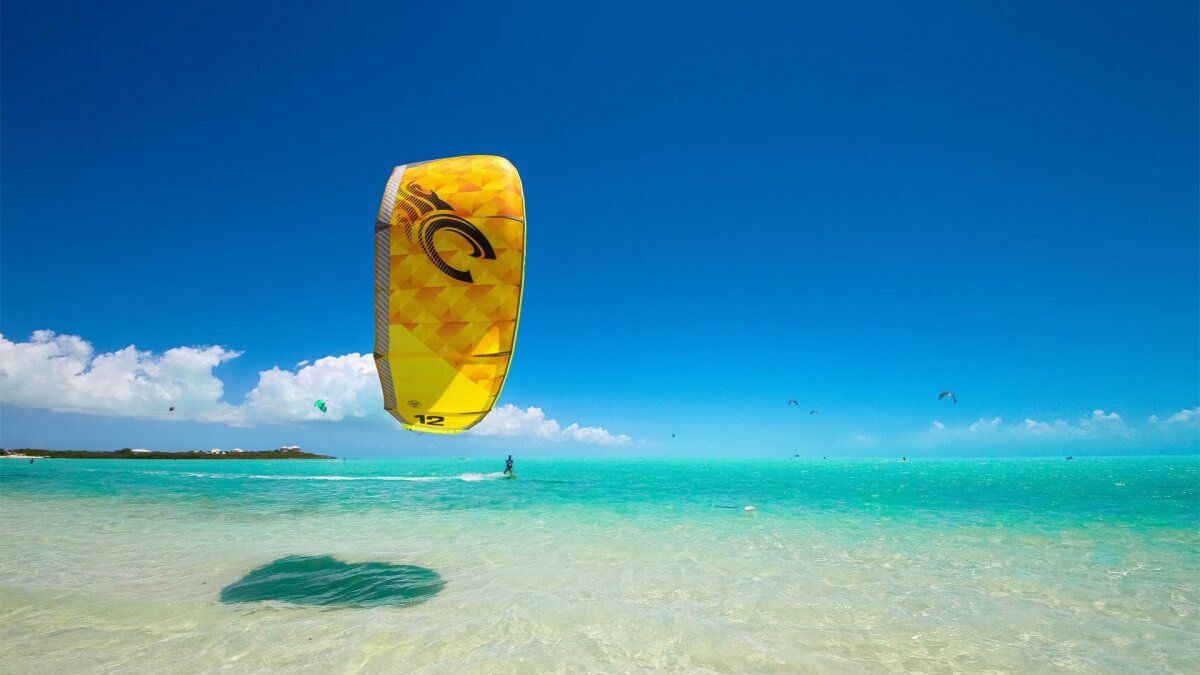 kitesurf location perfect conditions