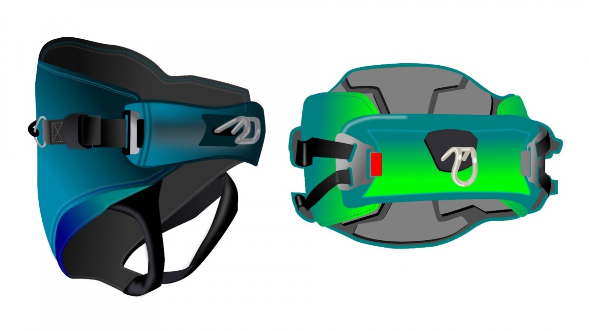 kitesurf harness difference waist seat