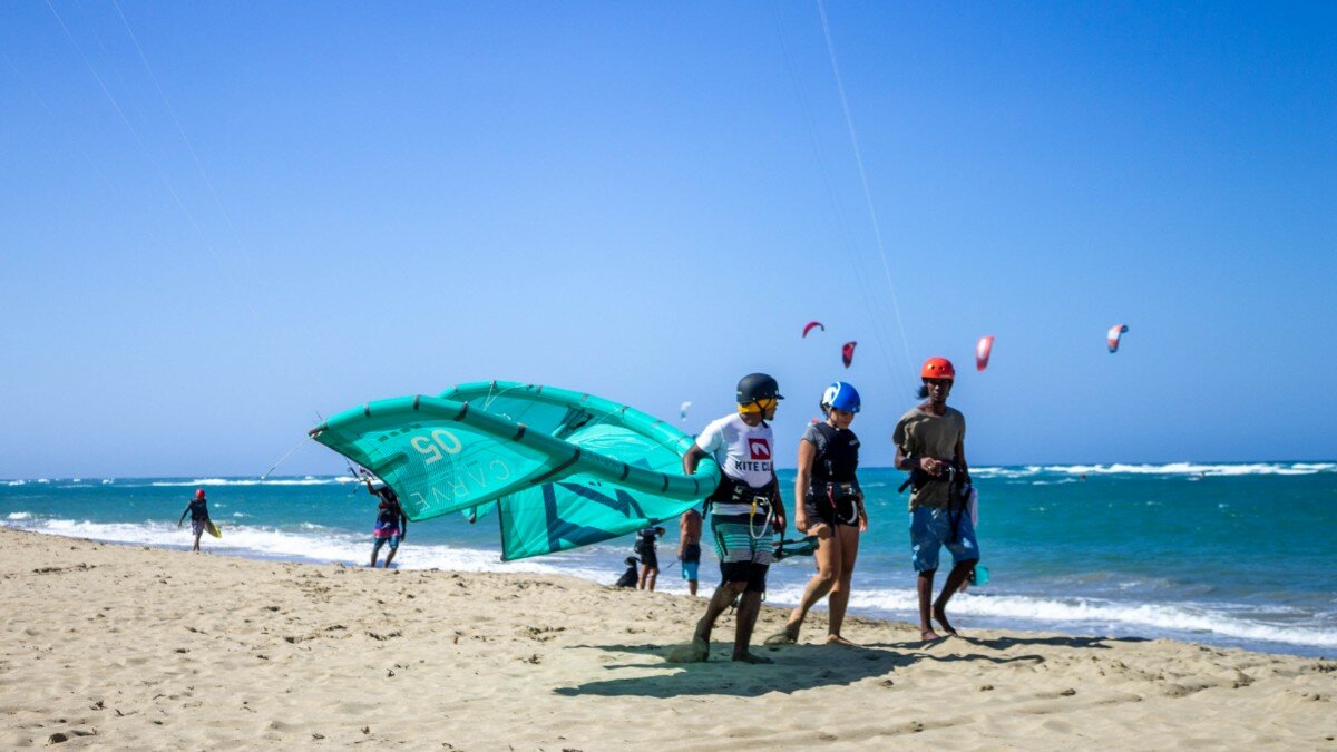 Cabarete Republique Dominicaine Kitesurfing