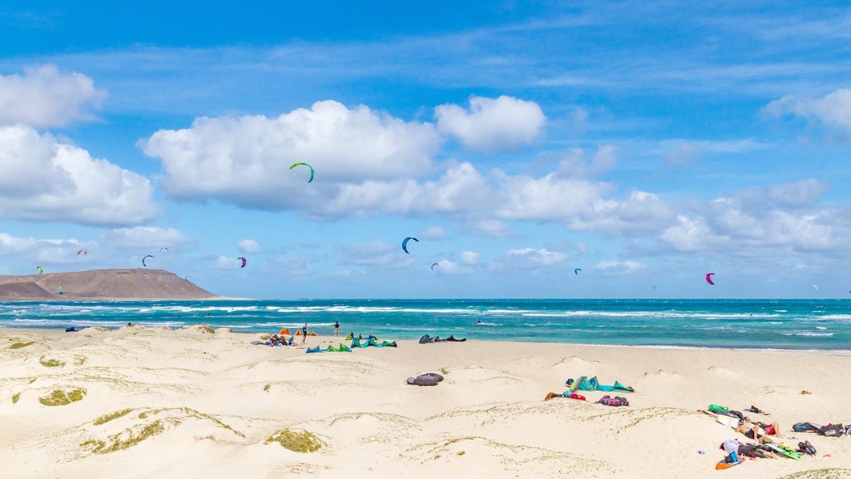 Cabo verde kitesurfing