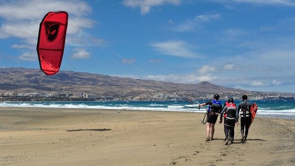 Kitesurfen in Spanien, Gran Canaria