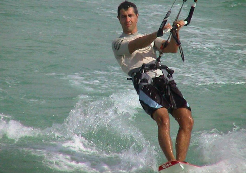 IKO Co-Founder Frédéric Bené, Las Terrenas, Dominican Republic, 2003