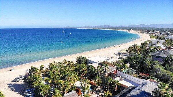 Kitesurf en La Ventana, Baja California, México 