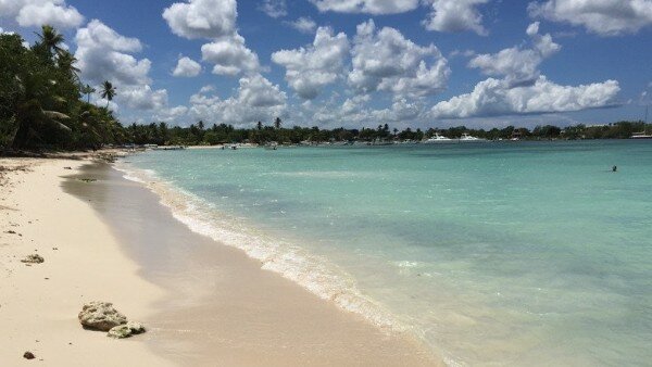 Kitesurfen in Las Terrenas in der Dominikanischen Republik