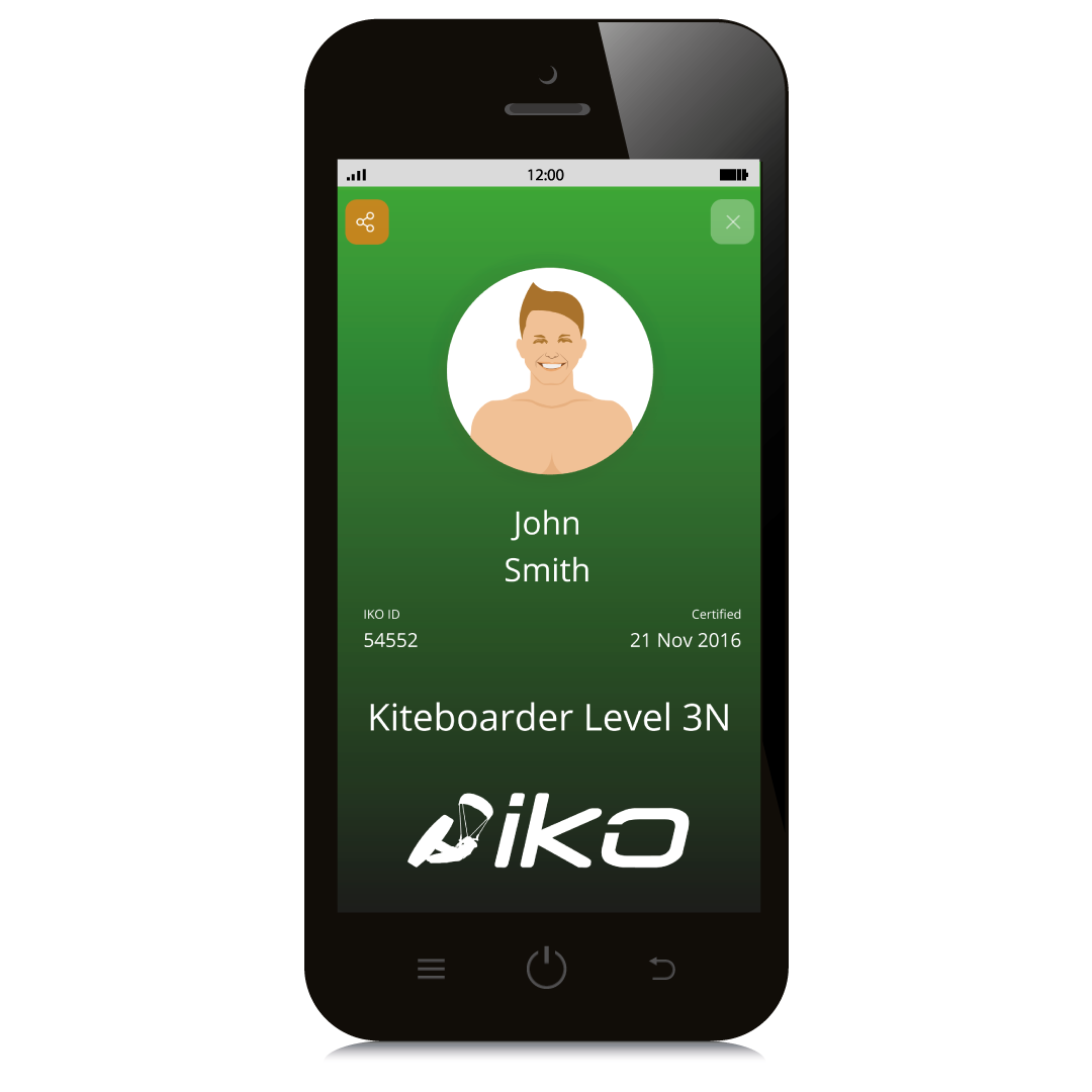 learn to kitesurf with the iko app