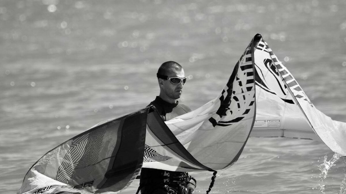 Otto Insam IKO examiner kitesurf instructor