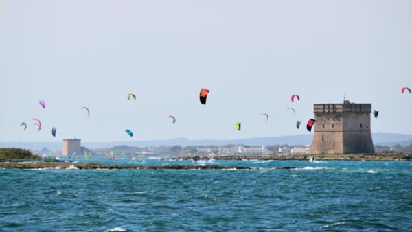 kitesurfing italy 