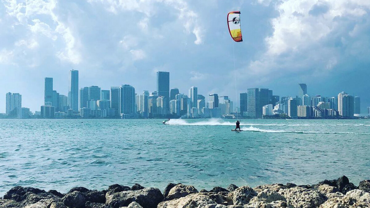 miami florida kitesurfing usa