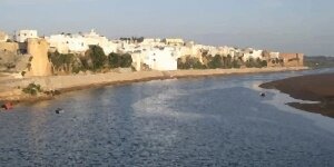 Kitesurfing in Azemmour Beach