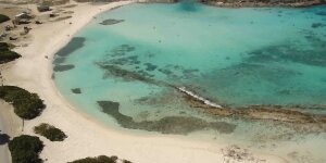 Kitesurfing in Baby Beach Willemstoren - Bonaire