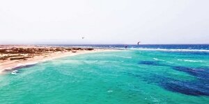 Kitesurfing in Boca Grandi - Aruba