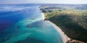 Kitesurfing in Ekas Bay - East Lombok