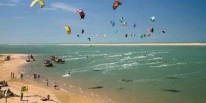 Kitesurfing in Itarema