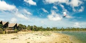 Kitesurfing in Kalpitiya