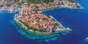 Kitesurfing in Korcula 