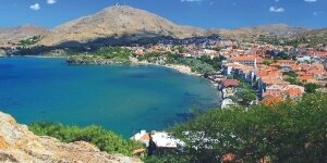 Kitesurfing in Limnos