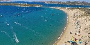 Kitesurfing in Porto Pollo