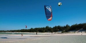 Kite in Sakalava Bay